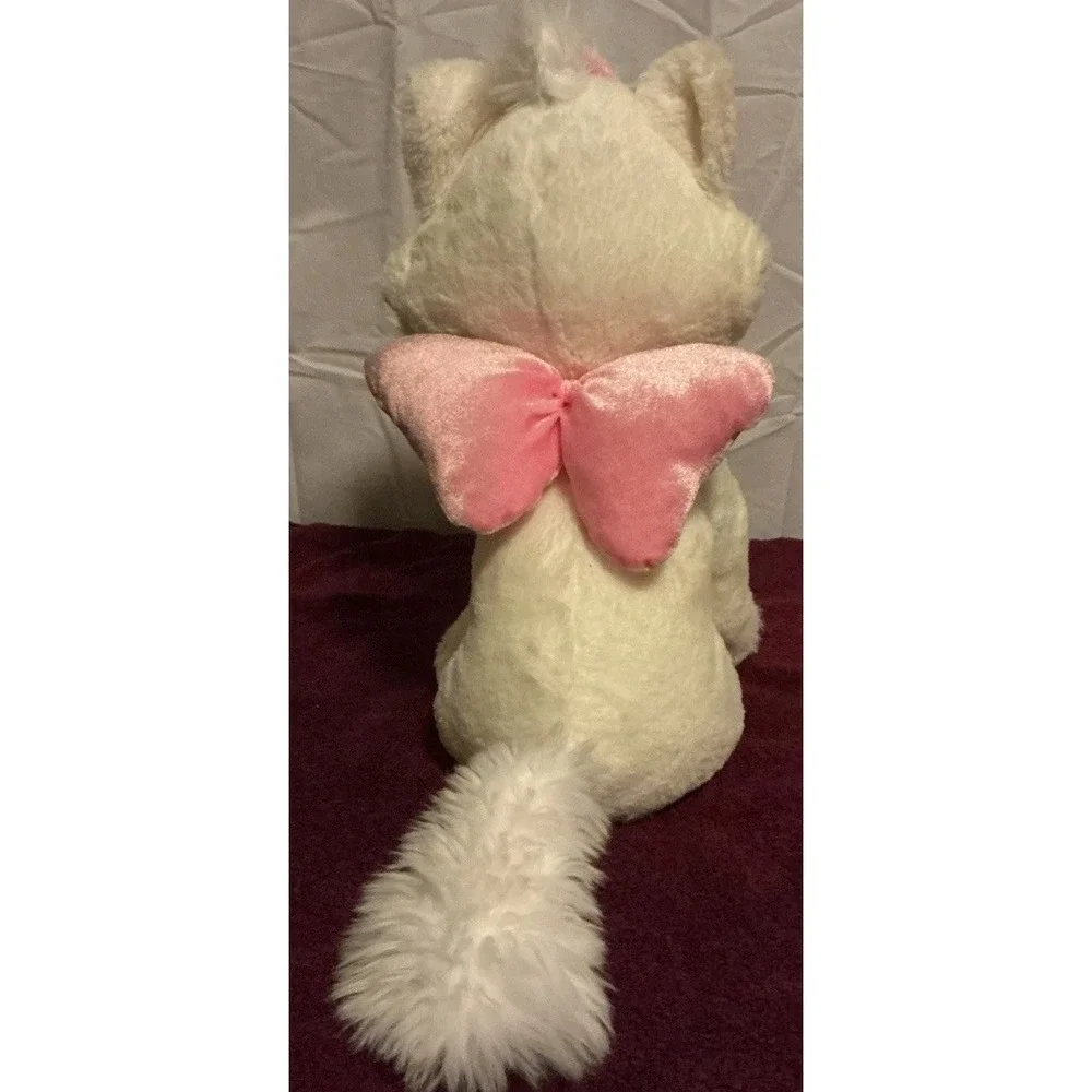 Disney Store Aristocats Marie Plush‎ White Cat Stuffed Animal Toy 12